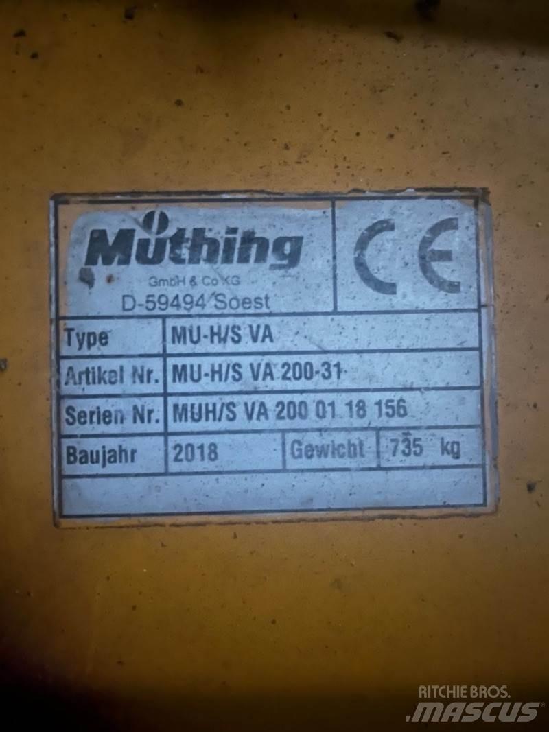 Müthing MU- H/S V A Інше обладнання для фуражних комбайнів