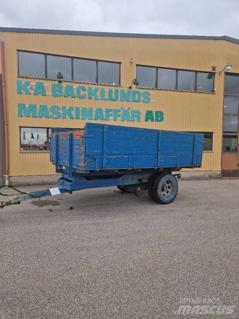  Tippkärra Spannmål Причепи перевантажувачі зерна