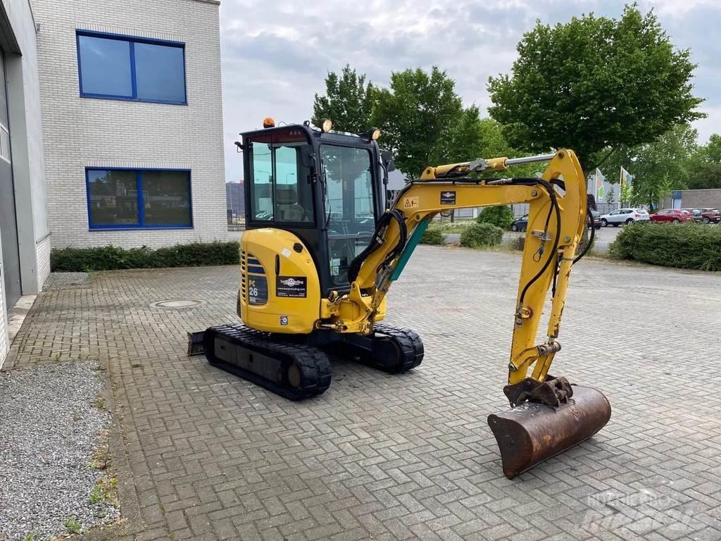 Komatsu PC26MR-3 Міні-екскаватори < 7т