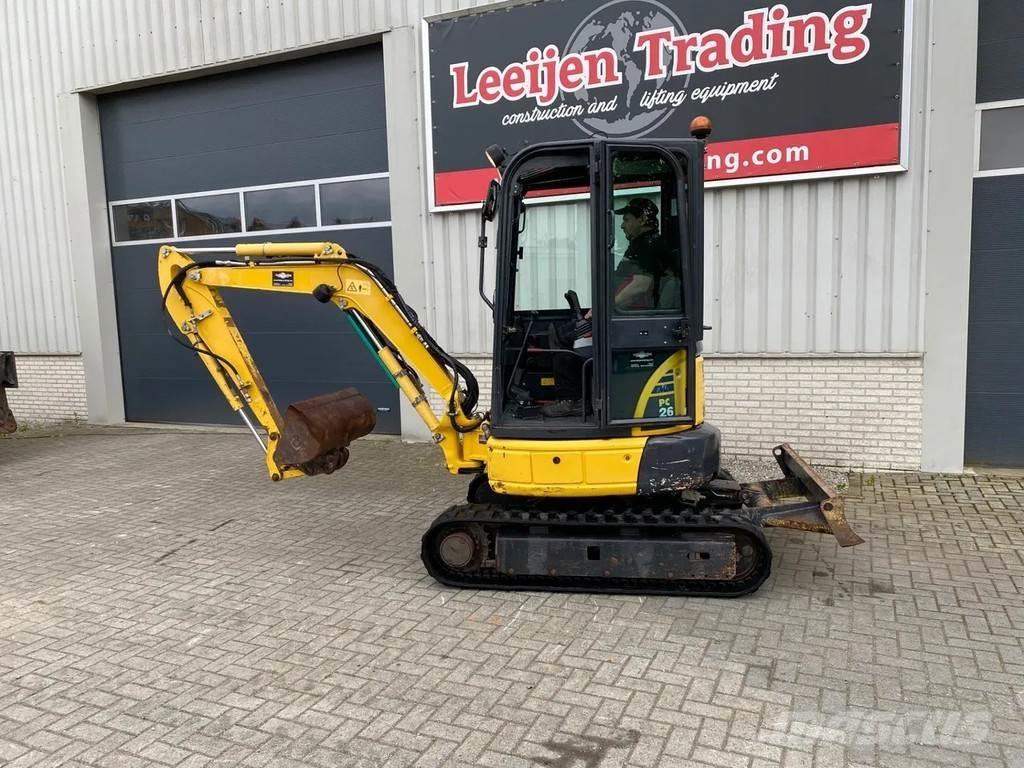Komatsu PC26MR-3 Міні-екскаватори < 7т