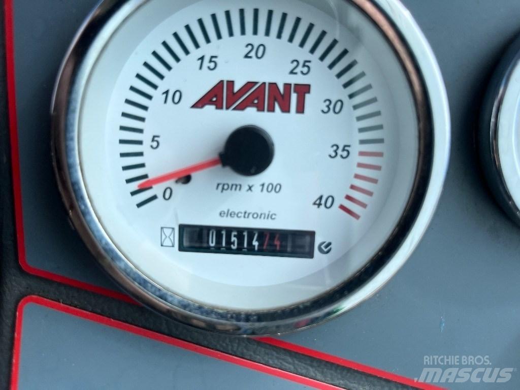 Avant 760 I Багатофункціональне обладнання для вантажних і землекопальних робіт