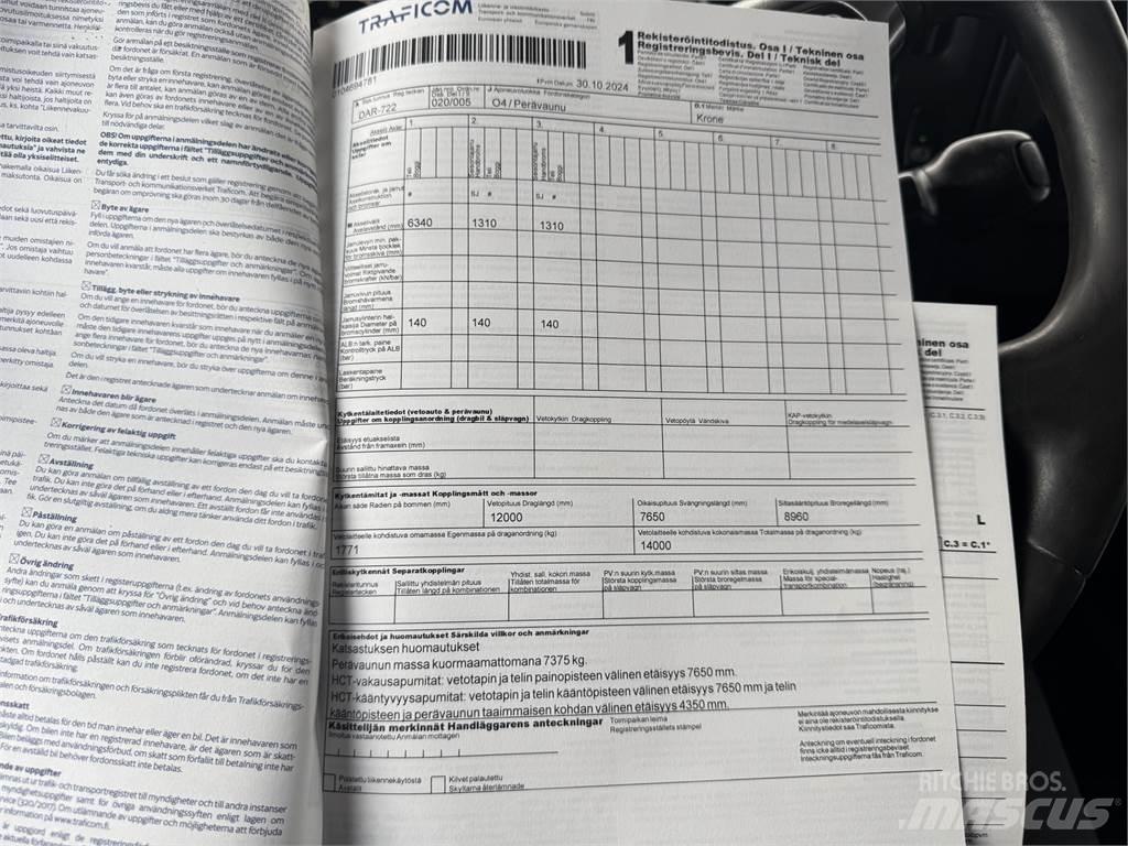 Krone SD Тентовані напівпричепи