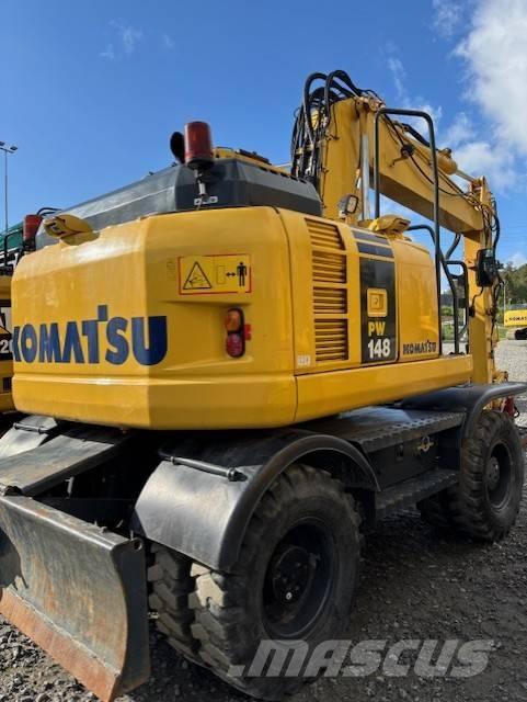 Komatsu PW 148-8 Колісні екскаватори
