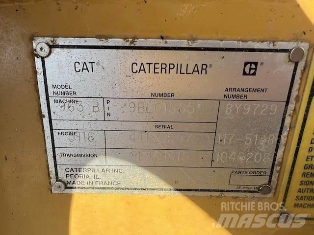 CAT 963 B Гусеничні вантажники