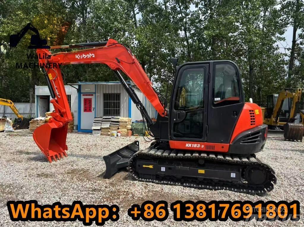 Kubota KX 183-3 Міні-екскаватори < 7т