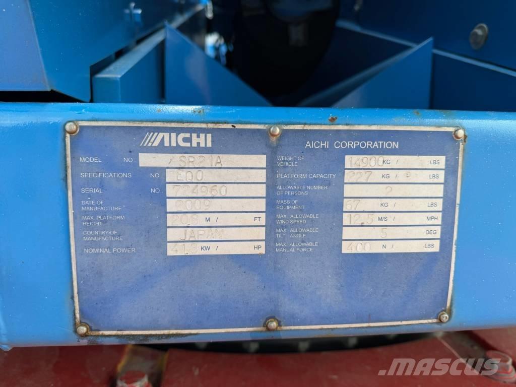 Aichi SR 21 A Телескопічні підйомники