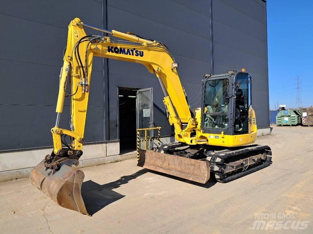 Komatsu PC80MR-5E0 Середні екскаватори 7т. - 12т.