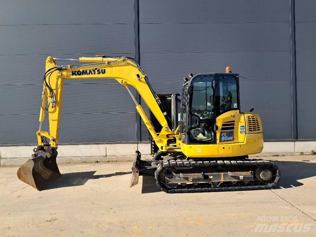 Komatsu PC80MR-5E0 Середні екскаватори 7т. - 12т.