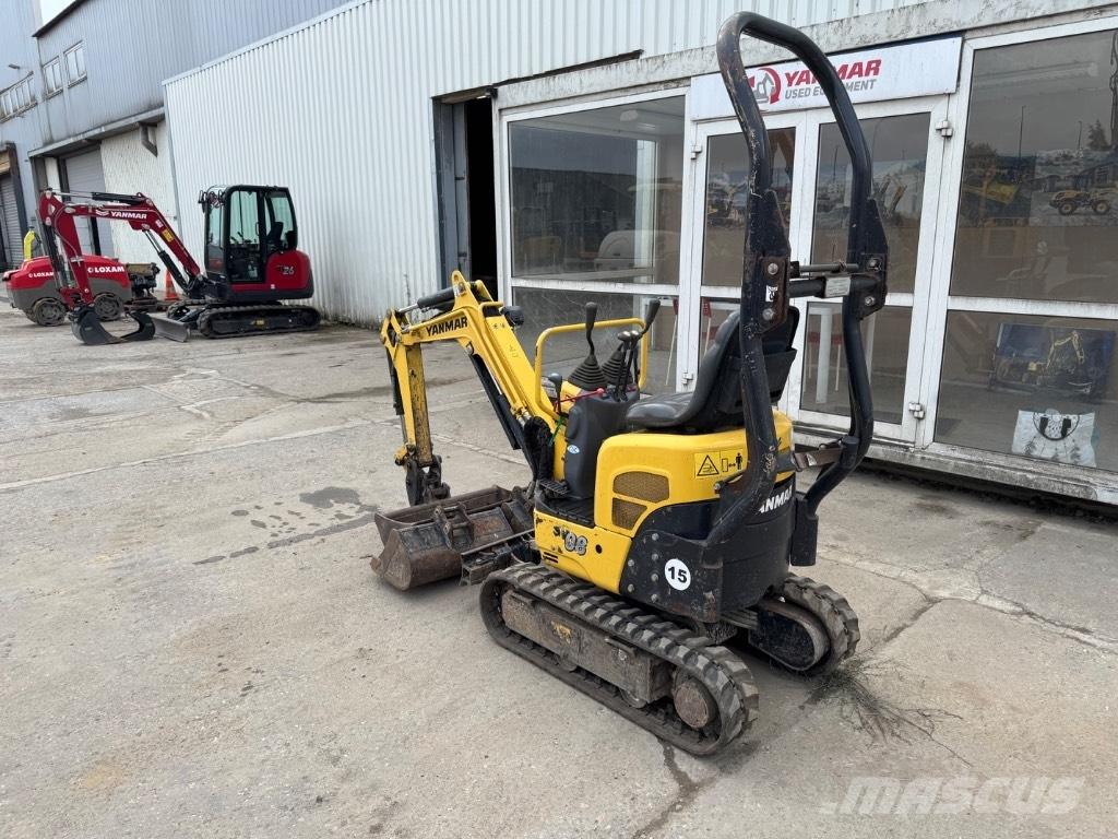 Yanmar SV08 (1C171) Міні-екскаватори < 7т