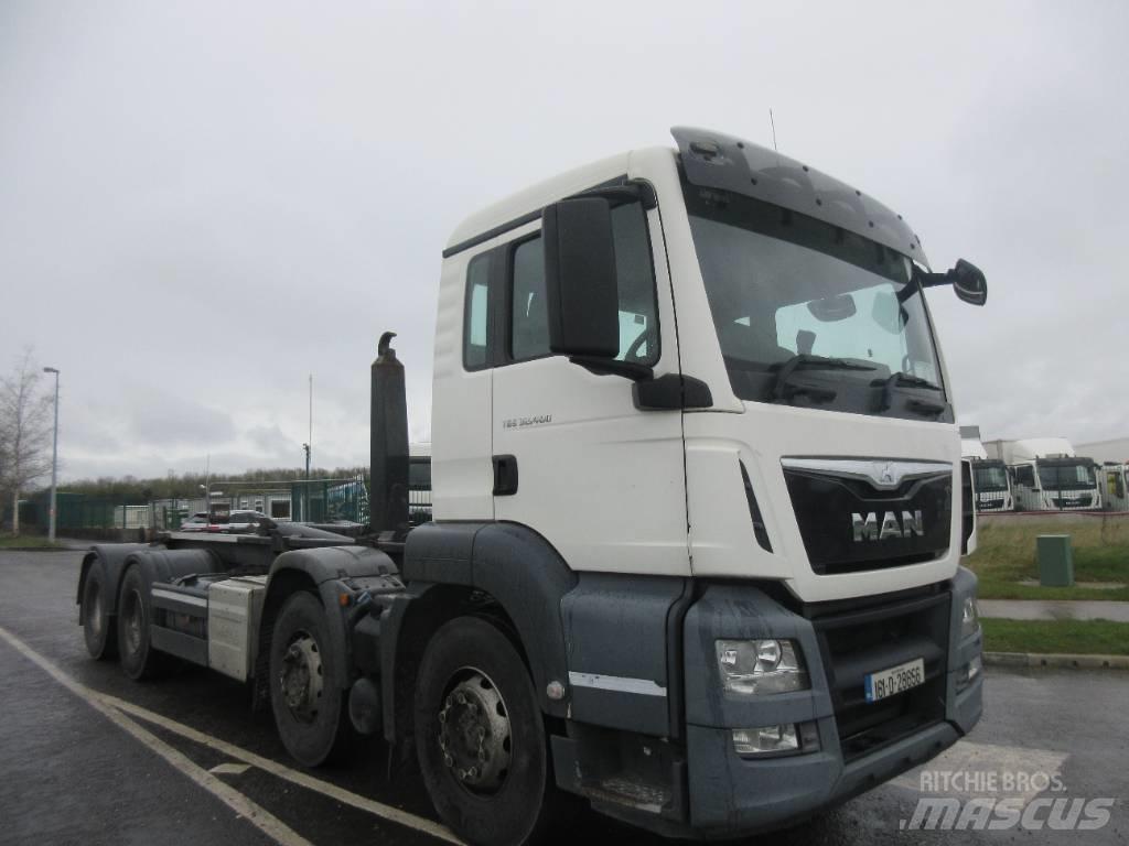MAN TGS 32.400 Вантажівки з гаковим підйомом