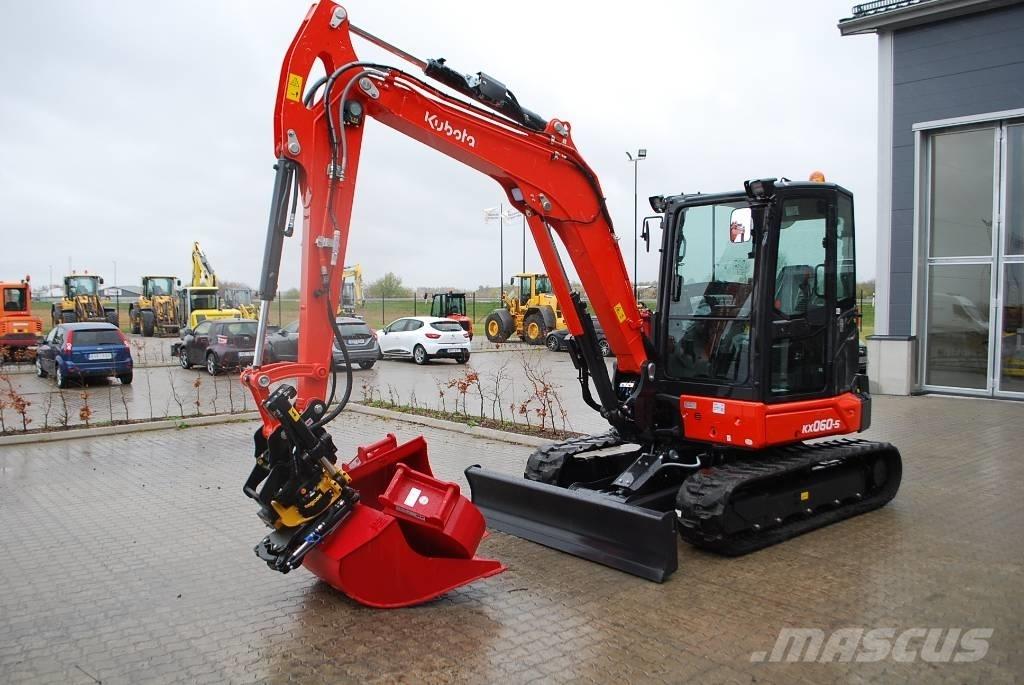 Kubota KX 060 - 6 tons Міні-екскаватори < 7т