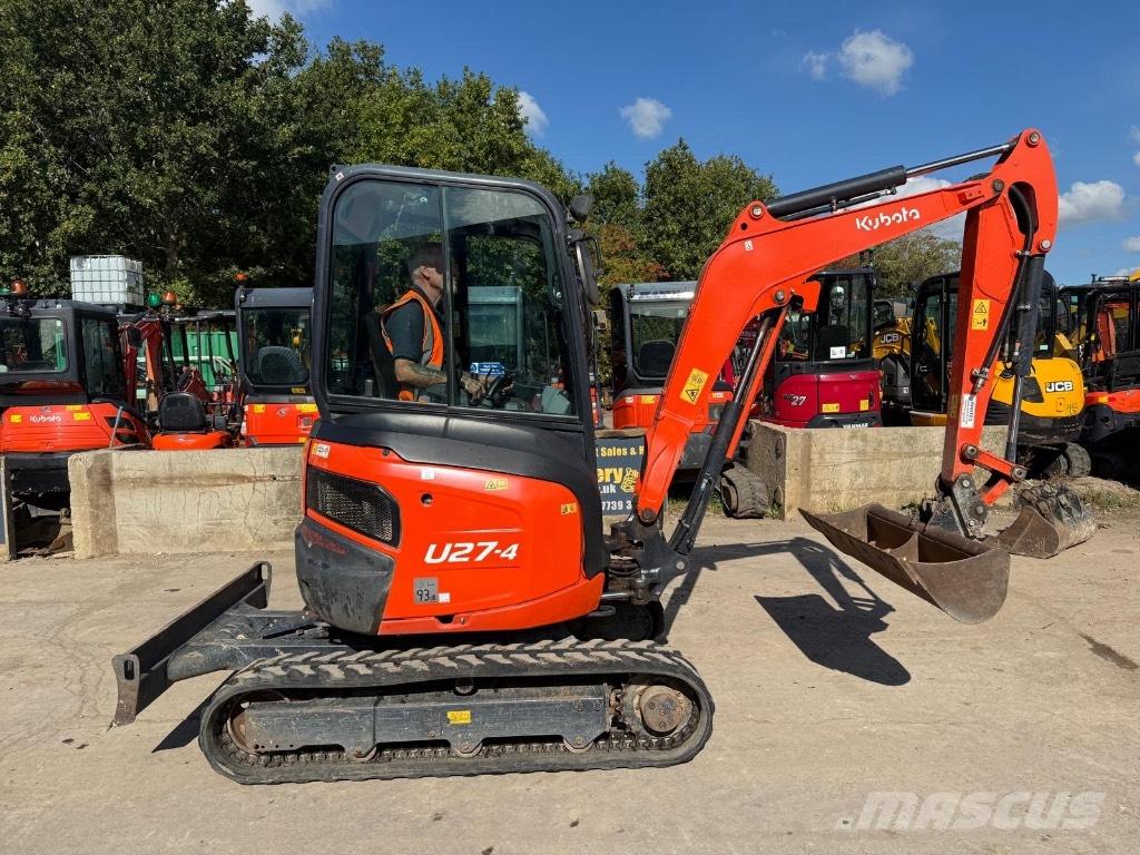 Kubota U 27-4 Міні-екскаватори < 7т