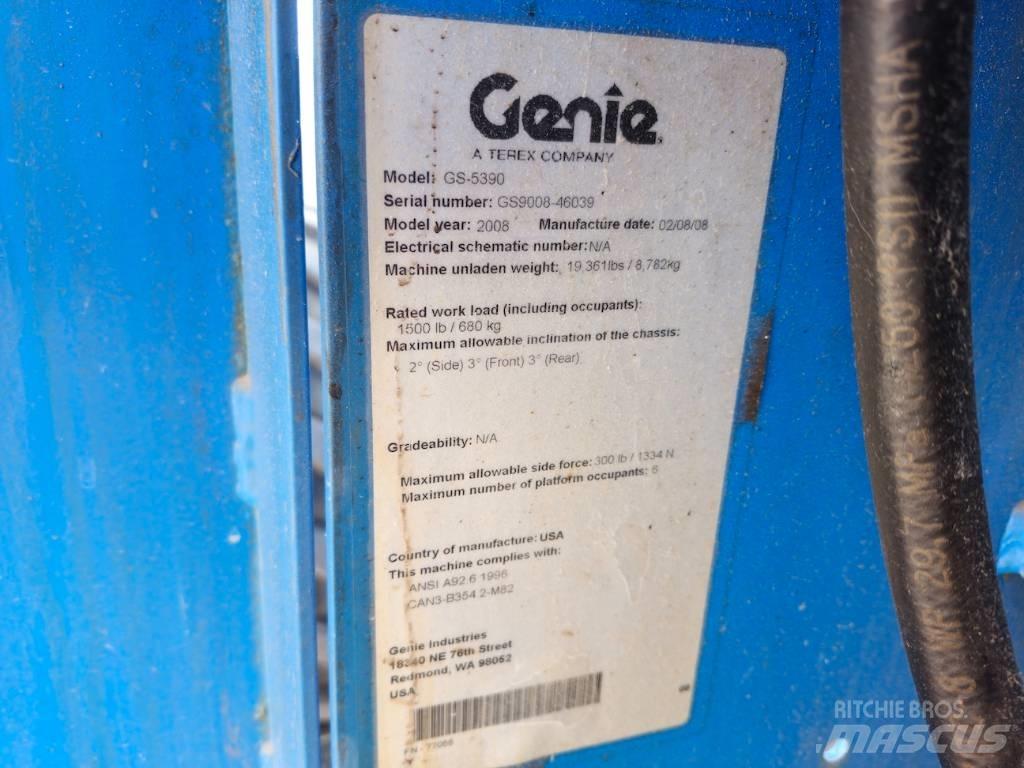 Genie GS-5390 Підйомники-ножиці