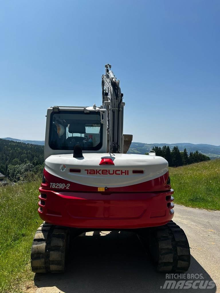 Takeuchi TB 290 Середні екскаватори 7т. - 12т.