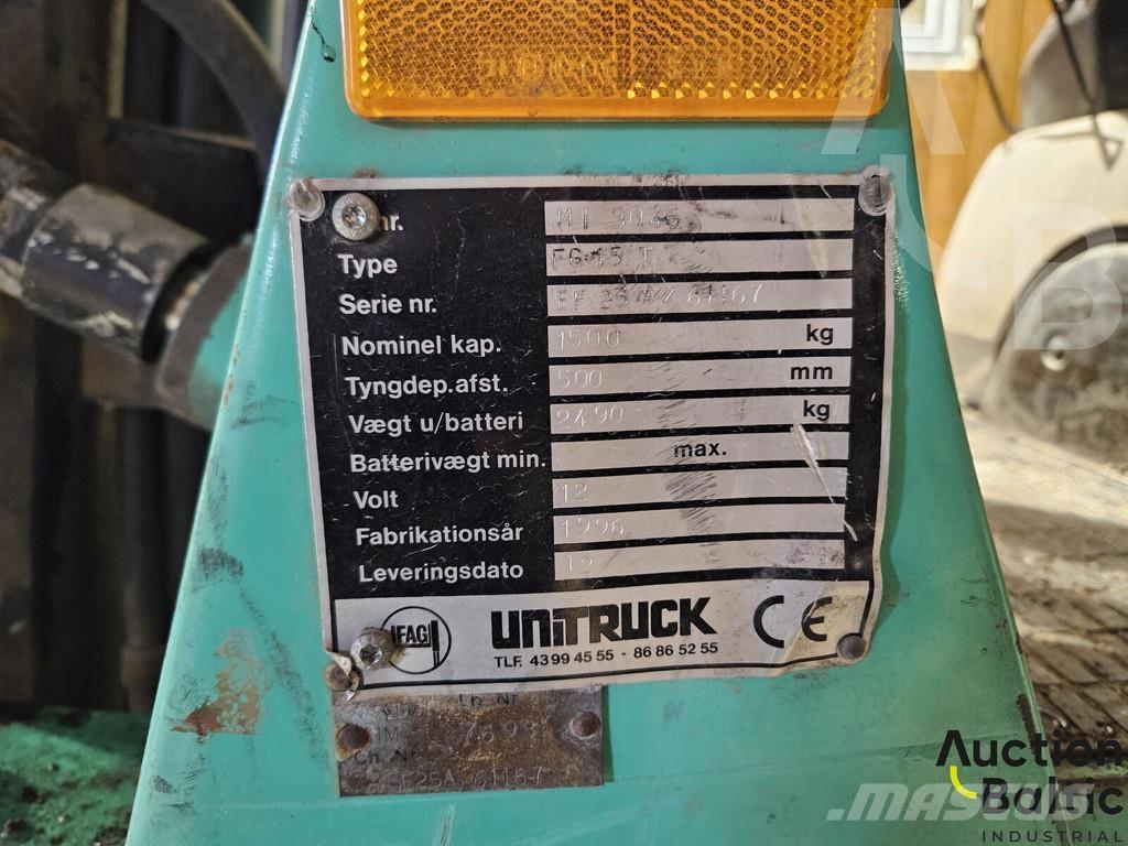 Mitsubishi FG15 Газові навантажувачі