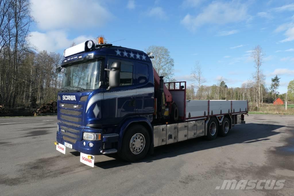 Scania G450 6x2 Автокрани