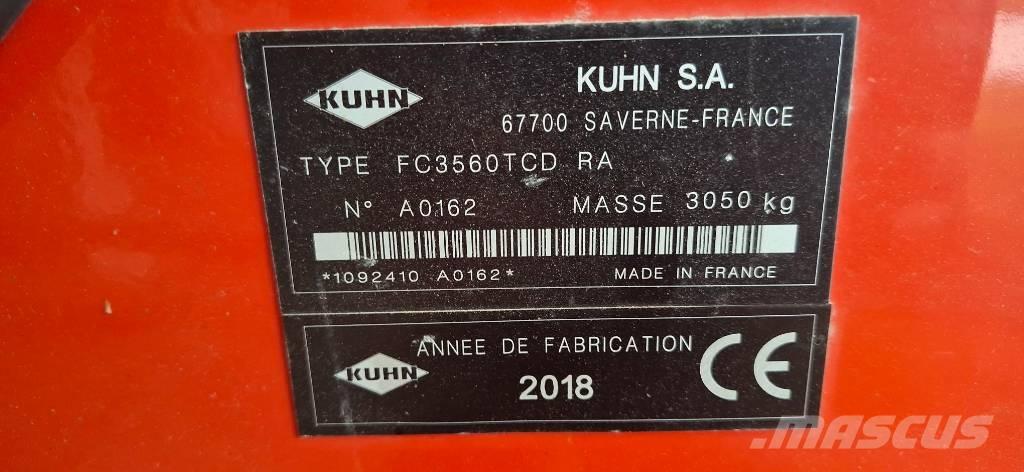 Kuhn FC 3560 TCD RD Косилки-формувачі