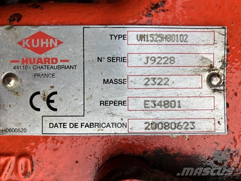 Kuhn Vari-Master 152 Реверсивні плуги