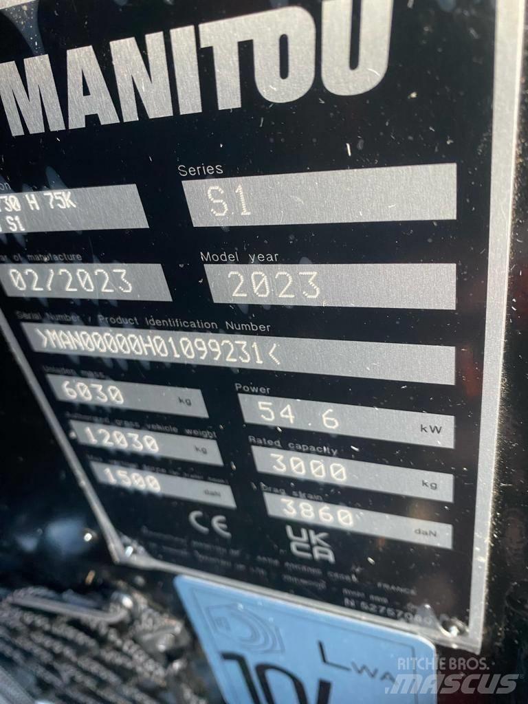 Manitou MT730H Телескопічні навантажувачі