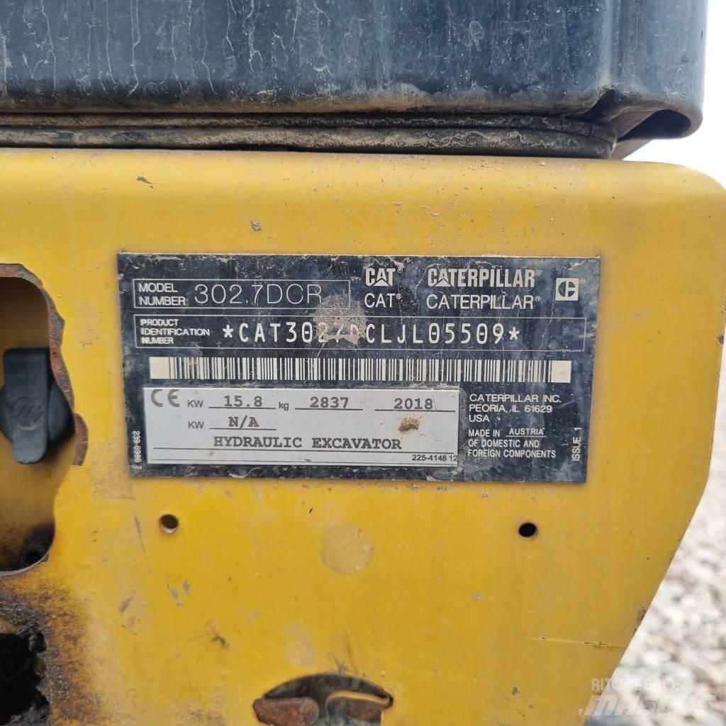 CAT 302.7 D CR Міні-екскаватори < 7т