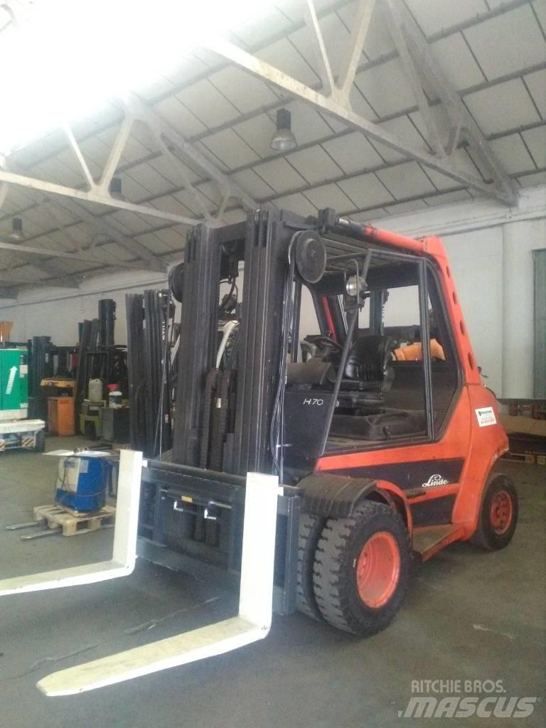 Linde H70GLP Газові навантажувачі