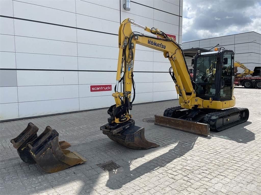 Komatsu PC55MR-5 Колісні екскаватори
