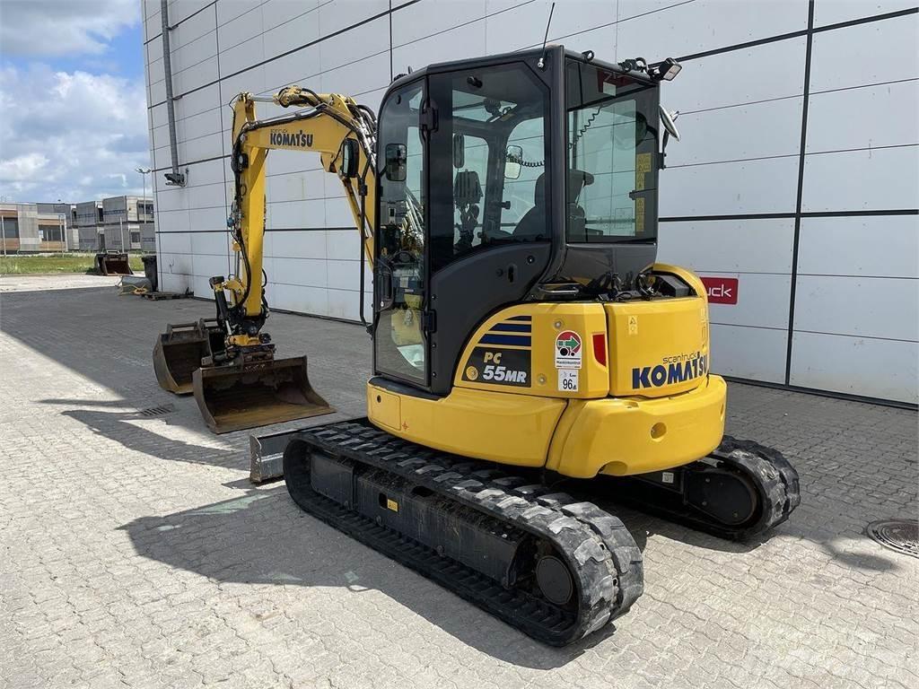 Komatsu PC55MR-5 Колісні екскаватори
