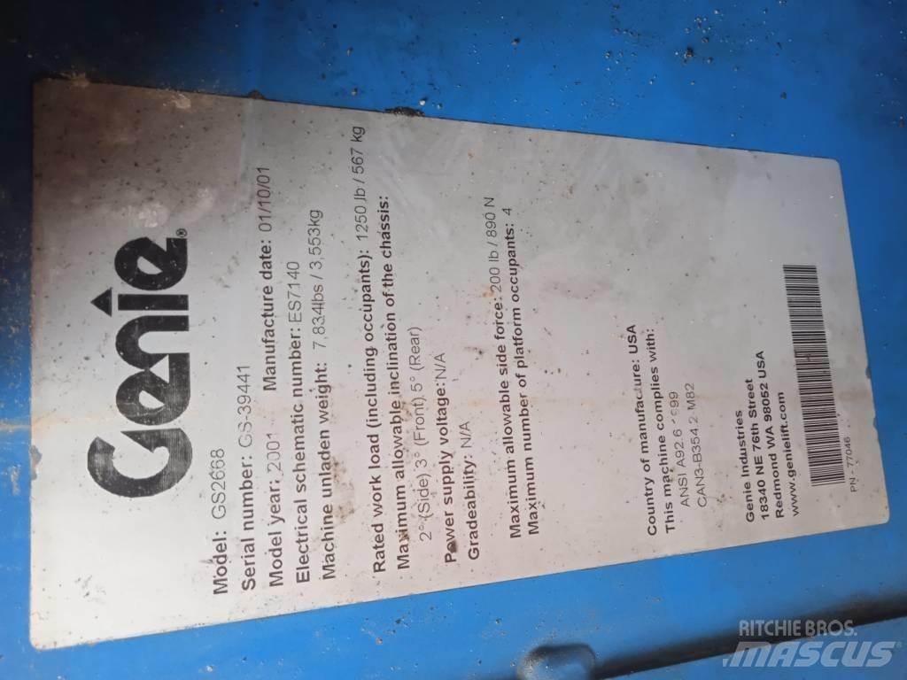 Genie GS 2668 RT Підйомники-ножиці