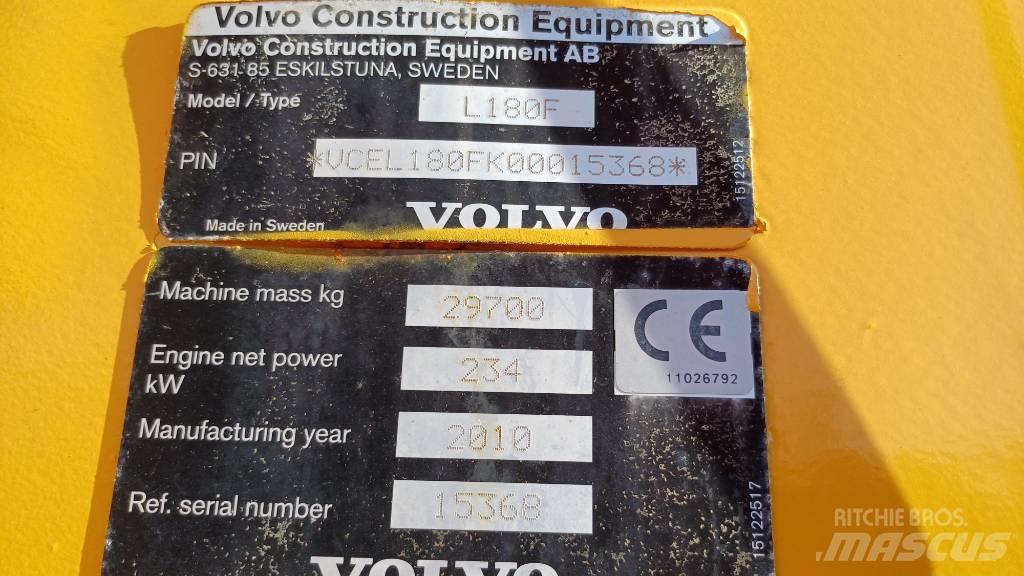 Volvo L 180 F Фронтальні навантажувачі