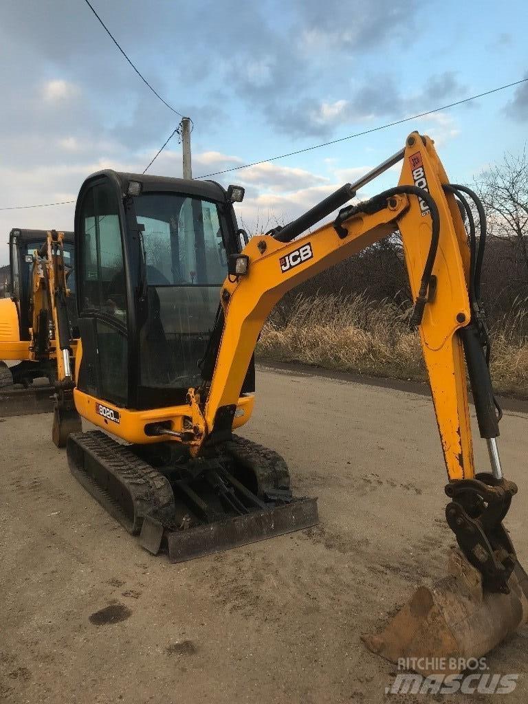 JCB 8020 Міні-екскаватори < 7т