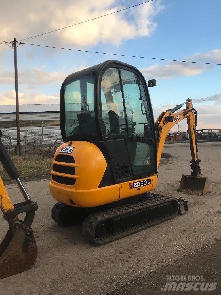 JCB 8020 Міні-екскаватори < 7т
