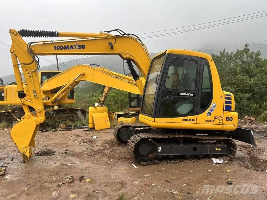 Komatsu PC 60 Міні-екскаватори < 7т