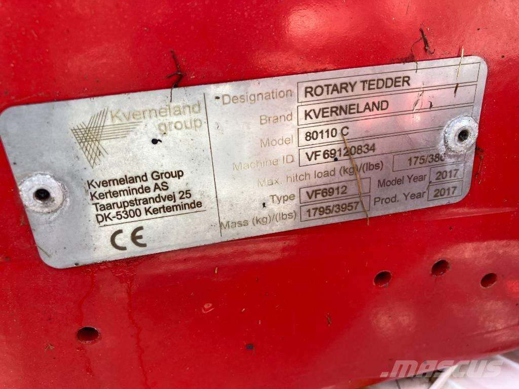 Kverneland 80110C Граблі і сінозворушувачі