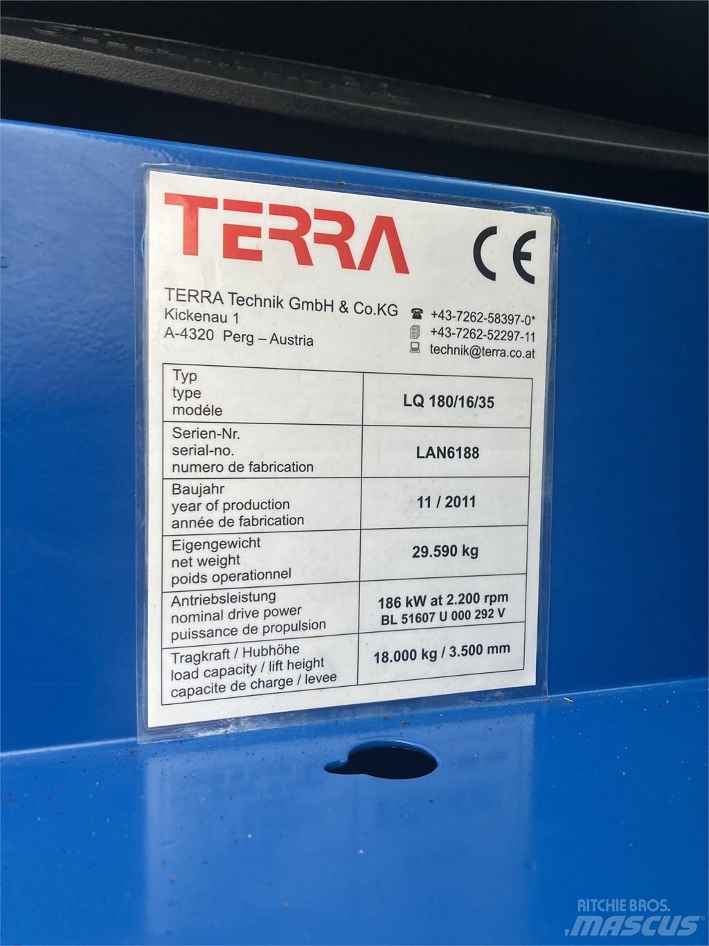 Terra LQ180/16/35 Бокові навантажувачі