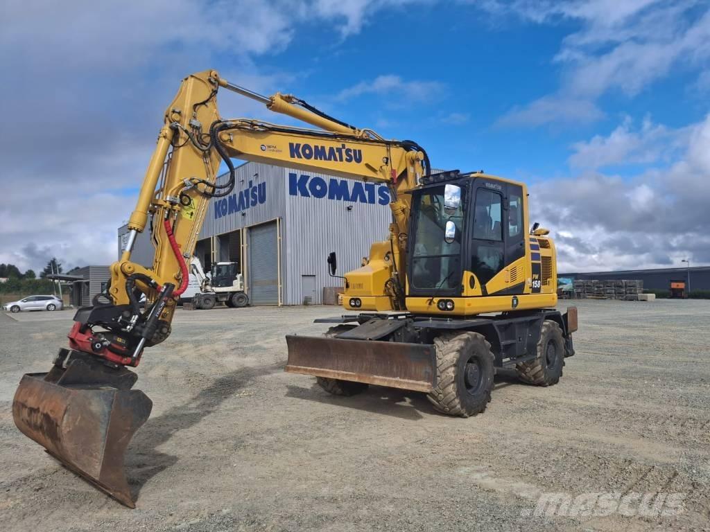 Komatsu PW158-11 Колісні екскаватори