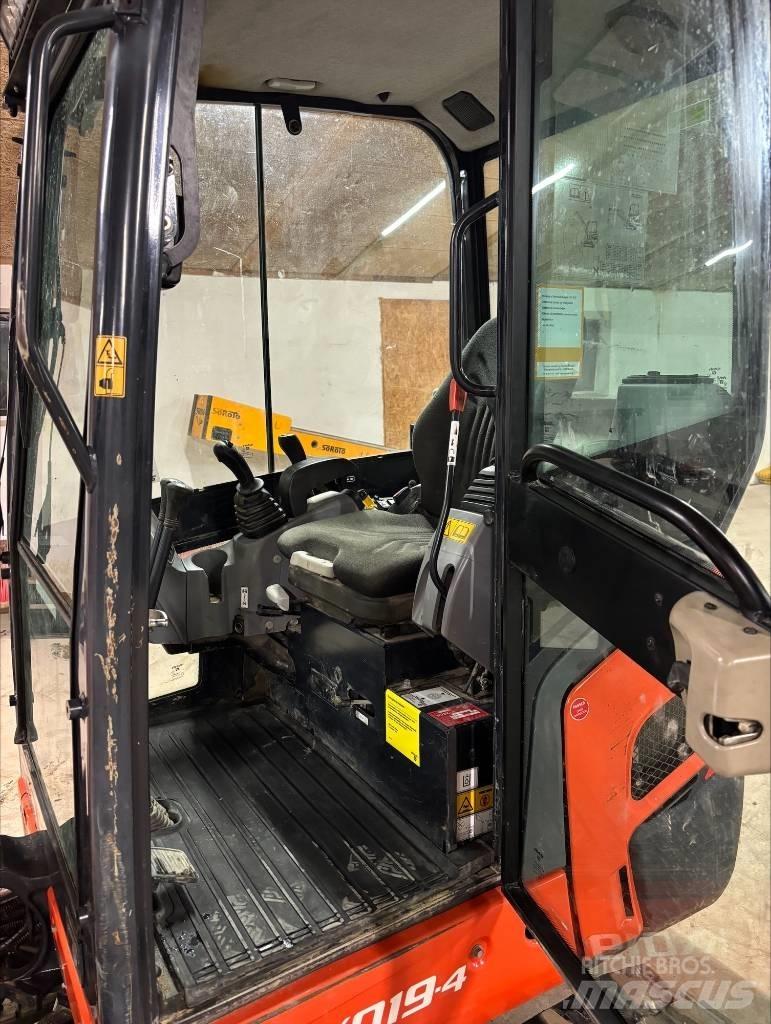 Kubota KX 19-4 Міні-екскаватори < 7т