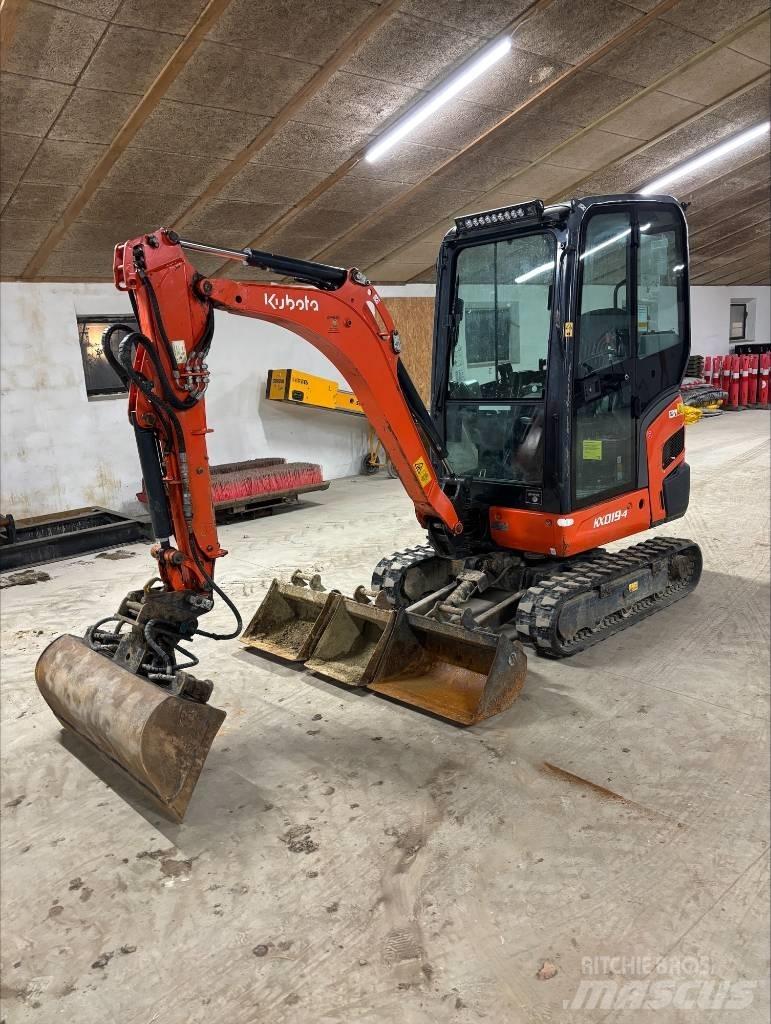 Kubota KX 19-4 Міні-екскаватори < 7т
