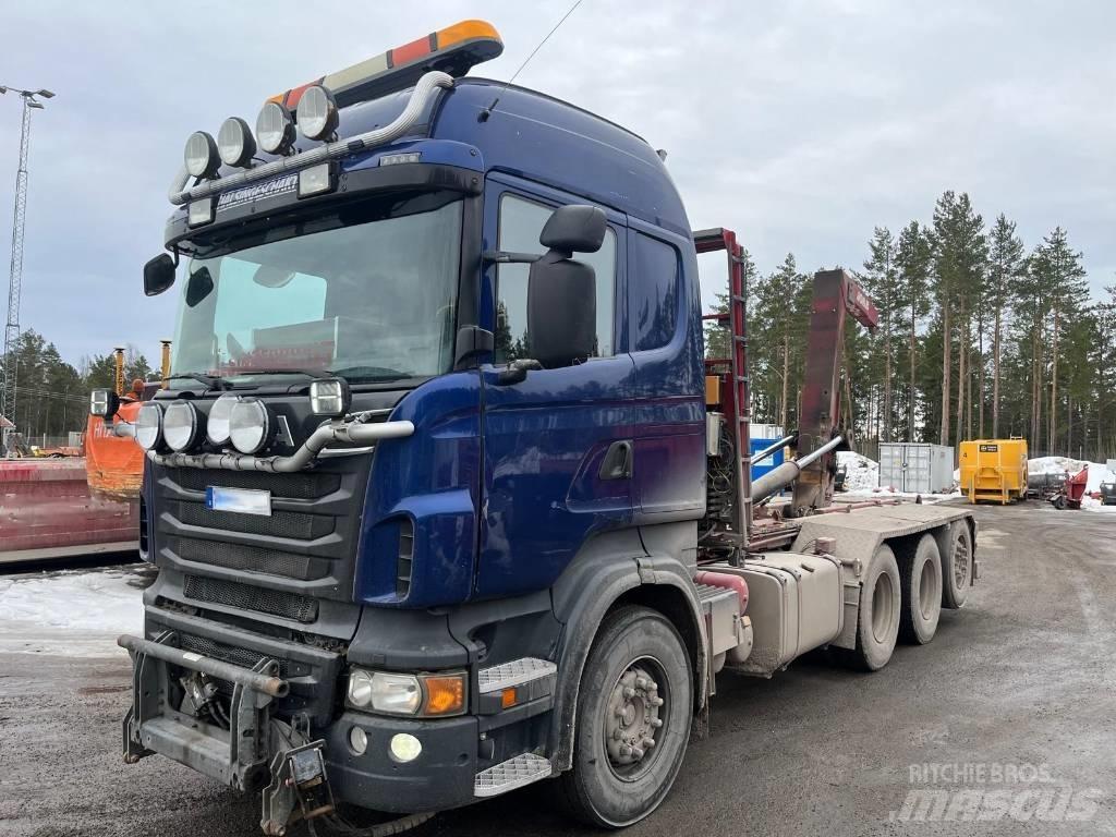 Scania R 500 Вантажівки з гаковим підйомом