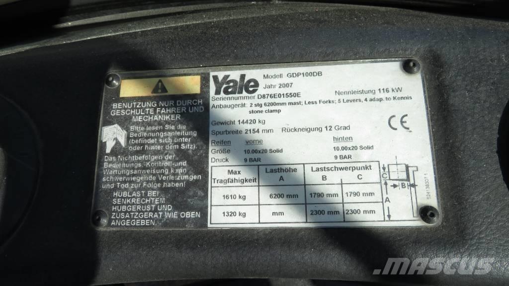 Yale GDP 100 DB Дизельні навантажувачі