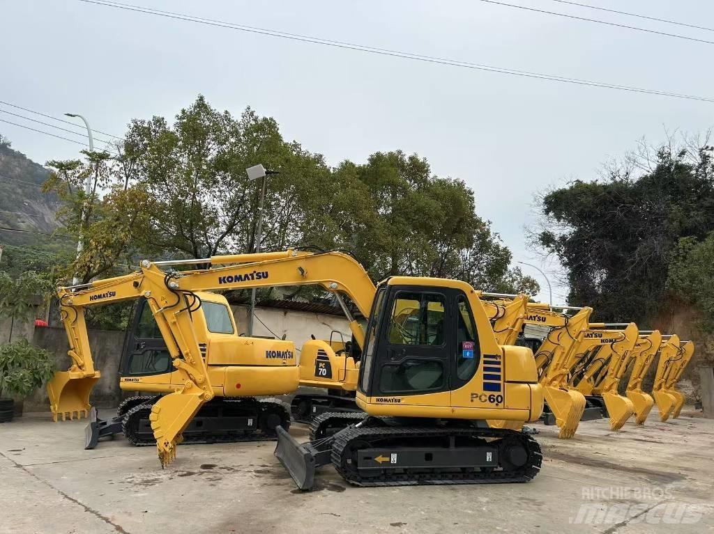 Komatsu PC 60-7 Міні-екскаватори < 7т
