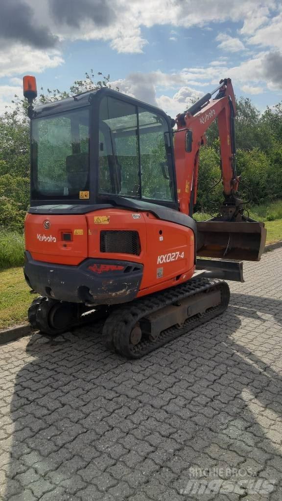 Kubota KX027-4 Міні-екскаватори < 7т