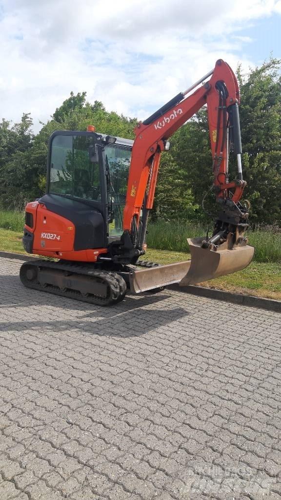 Kubota KX027-4 Міні-екскаватори < 7т