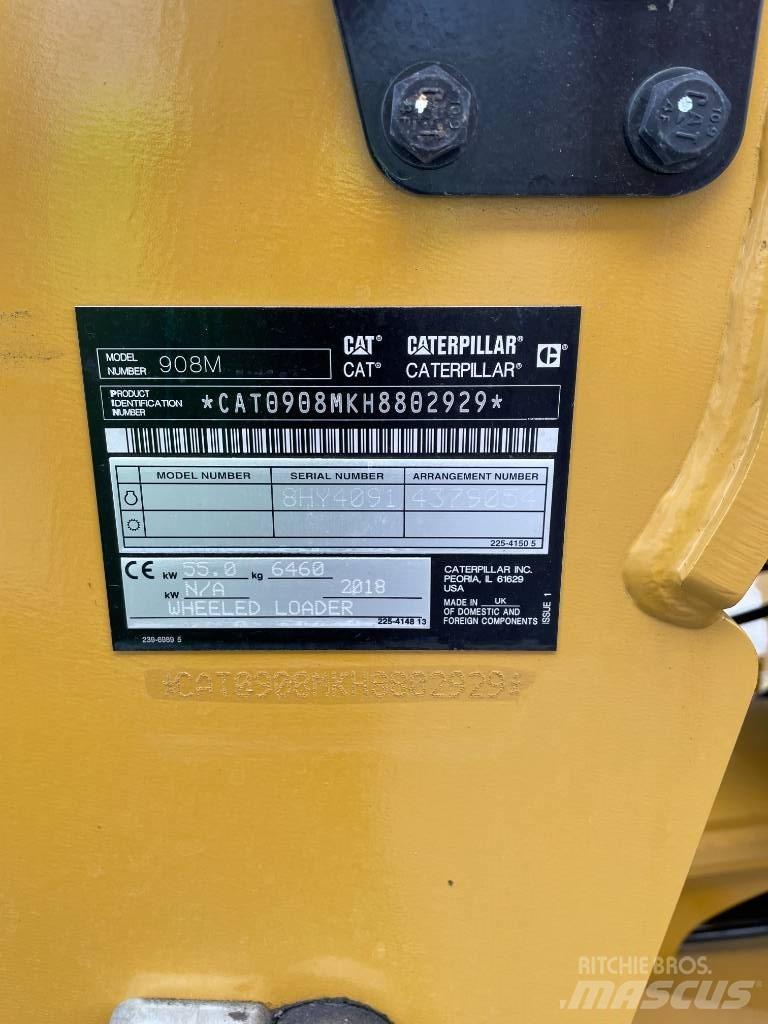CAT 908 M Фронтальні навантажувачі