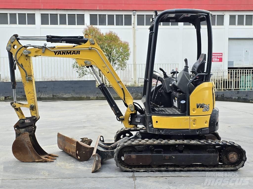 Yanmar VIO 26-6 Міні-екскаватори < 7т