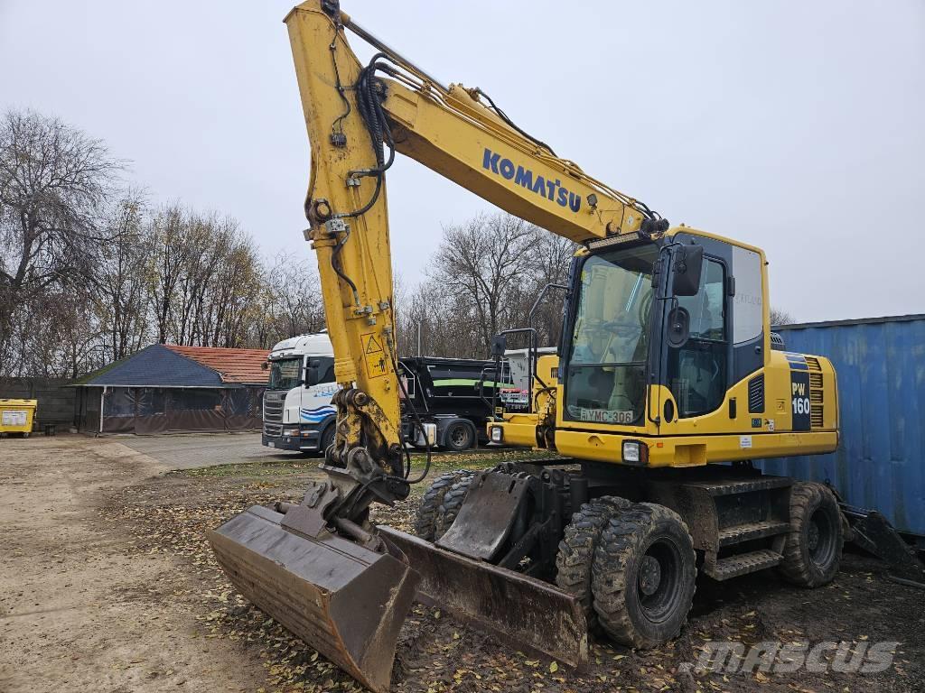 Komatsu PW 160-8 Колісні екскаватори