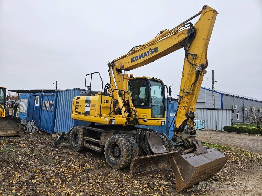 Komatsu PW 160-8 Колісні екскаватори
