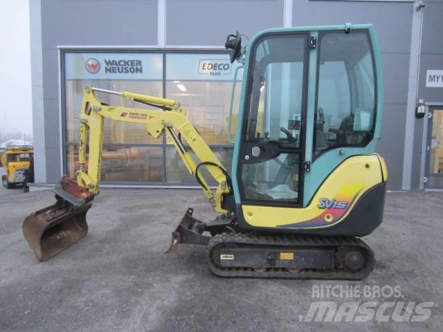 Yanmar SV 15 Міні-екскаватори < 7т
