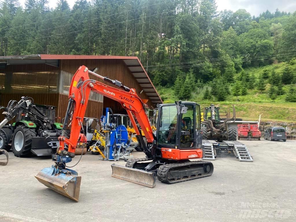 Kubota KX 060-5 Міні-екскаватори < 7т