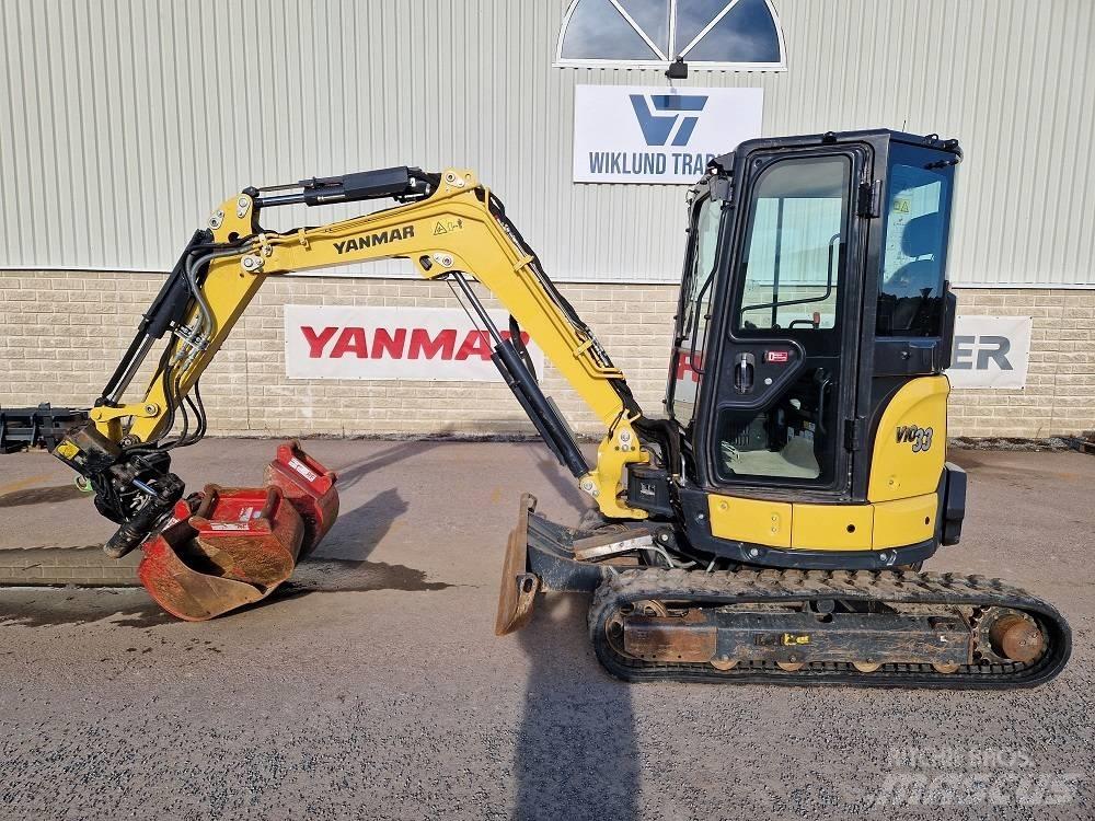 Yanmar Vio 33 Міні-екскаватори < 7т