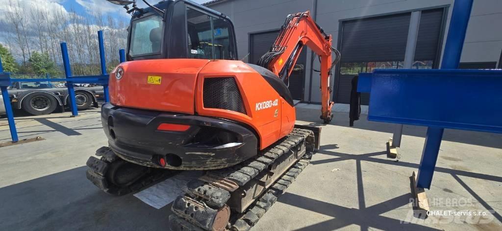 Kubota KX 080-4 CX Середні екскаватори 7т. - 12т.